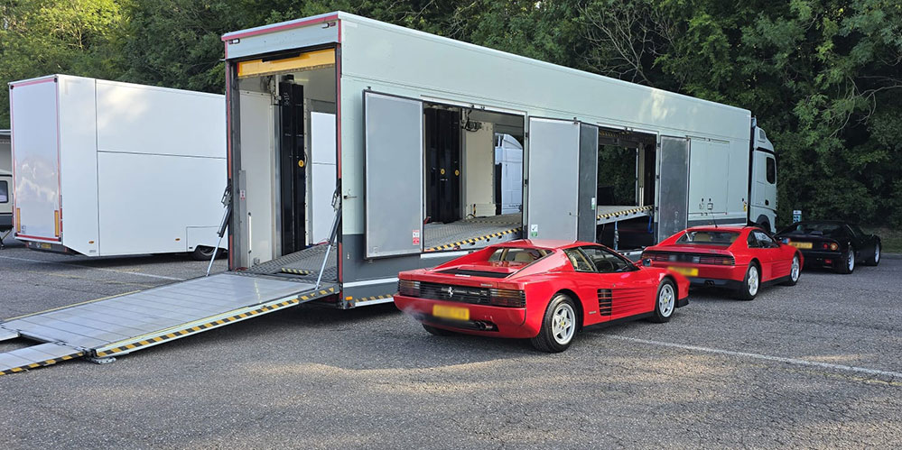 Spain and Portugal Ferrari Tour - Multicar Transport
